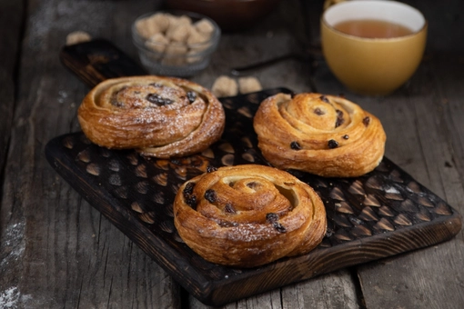 Улитка с изюмом